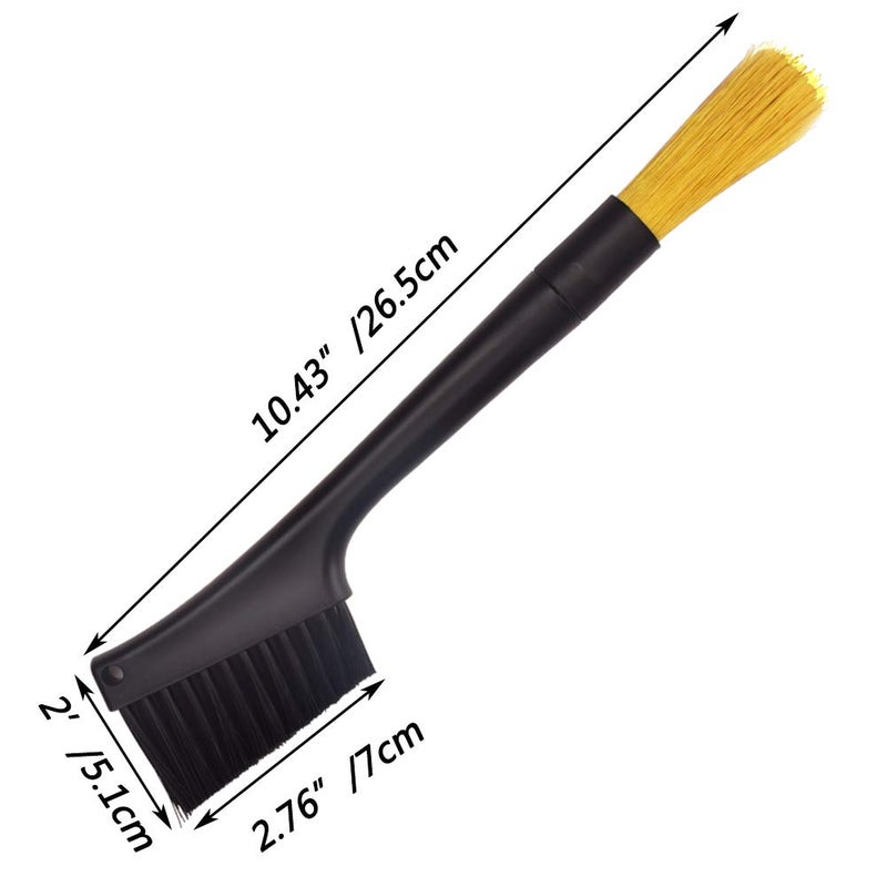 FEENM Coffee Machine Cleaning Brush, Dusting Espresso Grinder Brush Accessories for Bean Grain Coffee Tool Barista Home Kitchen - Image 2